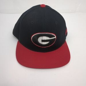 Top of the World Black and Red Hat